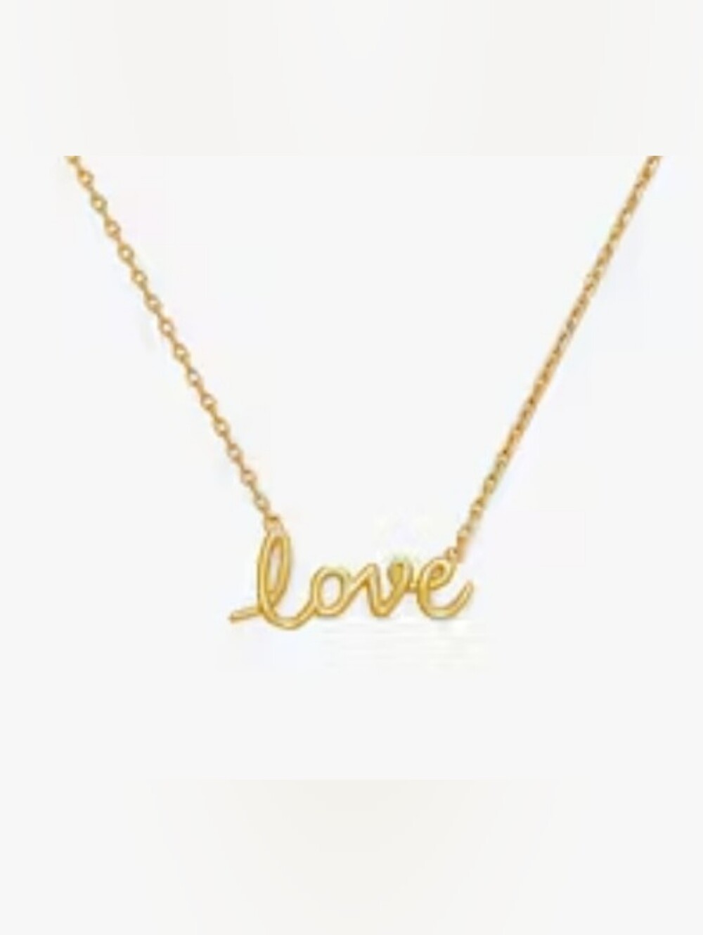 (1770) NWT KATE SPADE Say Yes Love Pendant